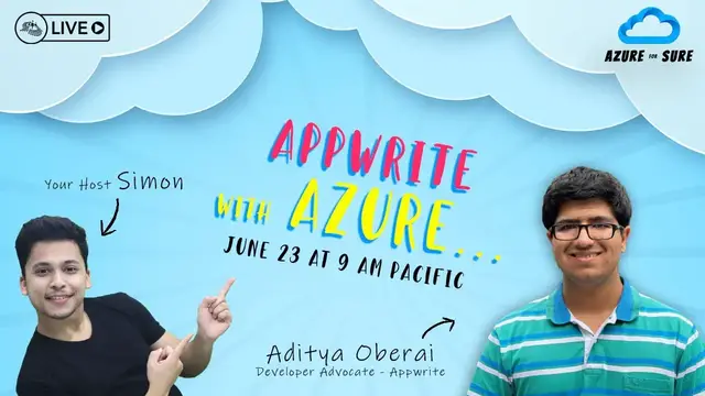 'Video thumbnail for Appwrite with Azure - Azure for Sure Ep. 10'