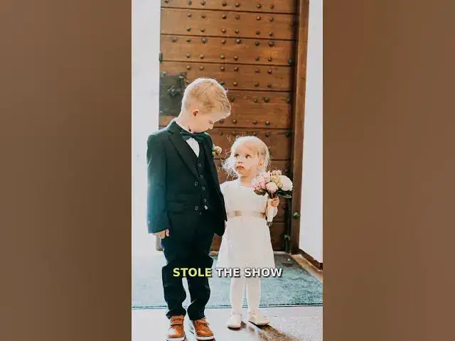 'Video thumbnail for Cutest Ring Bearer Ever 💍'