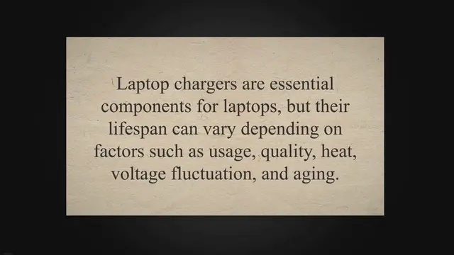 Video thumbnail for How Long Do Laptop Chargers Last?
