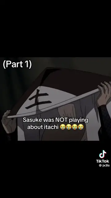Video thumbnail for Sasuke was not playing around with itachi