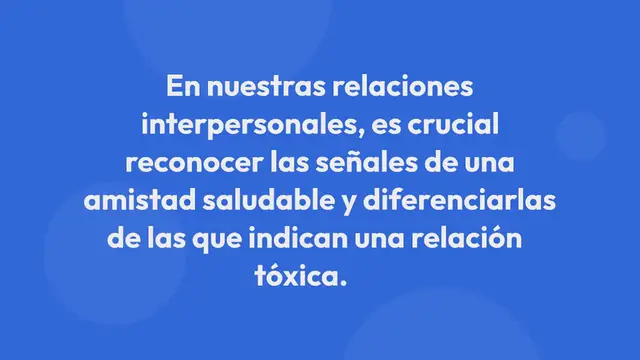 Video thumbnail for Cuidado: estas son las señales de que esa ‘amistad’ es realmente un ‘vampiro energético’