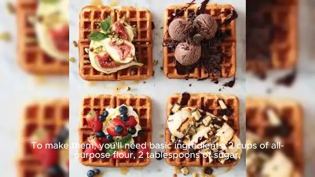 Video thumbnail for Waffles Recipe