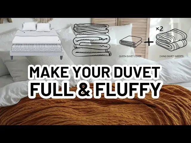Video thumbnail for HOW TO MAKE YOUR DUVET LOOK FLUFFY - Home Decorating Tips
