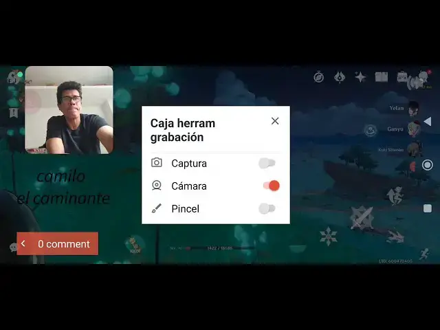 'Video thumbnail for Mi transmisión en vivo con AZ Screen Recorder'
