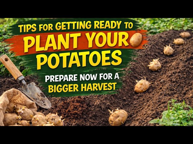 Video thumbnail for Tips for Getting Ready to Plant Your Potatoes 🥔 Prepare Now for a Bigger Harvest