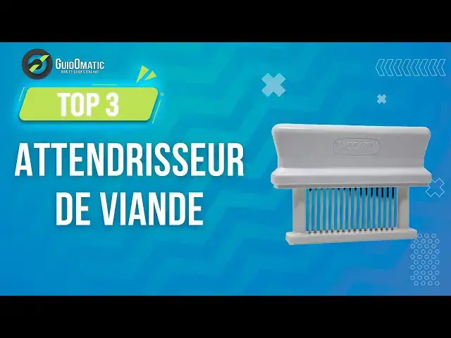 Video thumbnail for ✨ATTENDRISSEUR DE VIANDE [TOP 3] 2024 - Comparatif & Guide d'achat! (NOUVEAUTÉS)