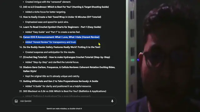 Video thumbnail for Canon EOS R Announcement What I Love, What I Hate (Honest Review) Added Honest Review for transparency and trust.