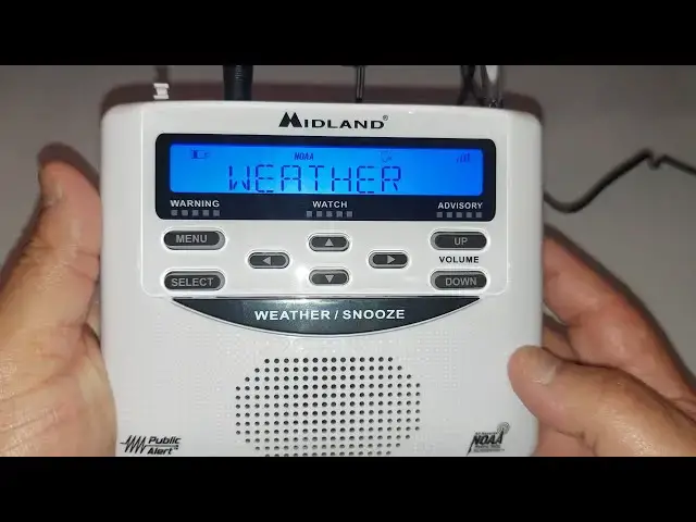 'Video thumbnail for Unboxing and setup of the Midland WR120B Digital NOAA Weather Radio'