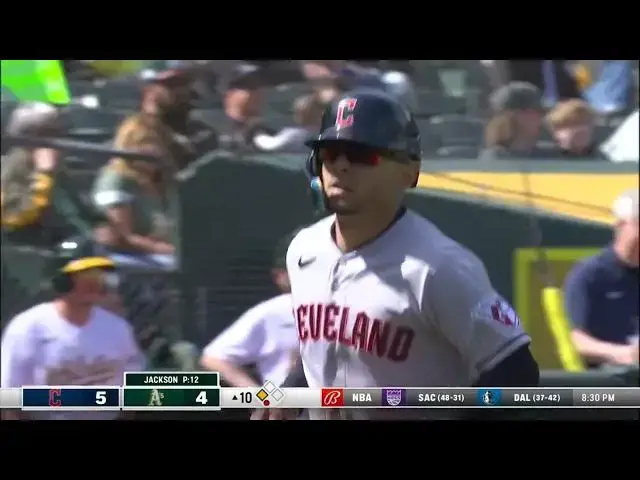 'Video thumbnail for Will Brennan KNOCKS a RBI Groundout, Scoring Andres Gimenez! | Cleveland Guardians | 4/5/2023'