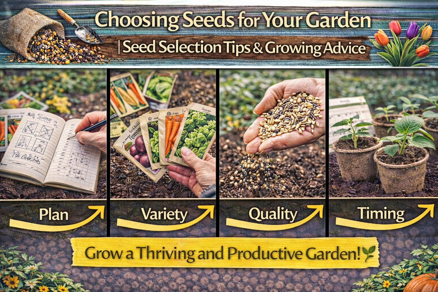 Video thumbnail for Choosing Seeds for Your Garden | Seed Selection Tips & Growing Advice