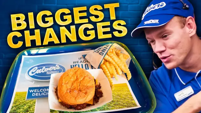 Video thumbnail for The Biggest Changes To Ever Hit Culver's