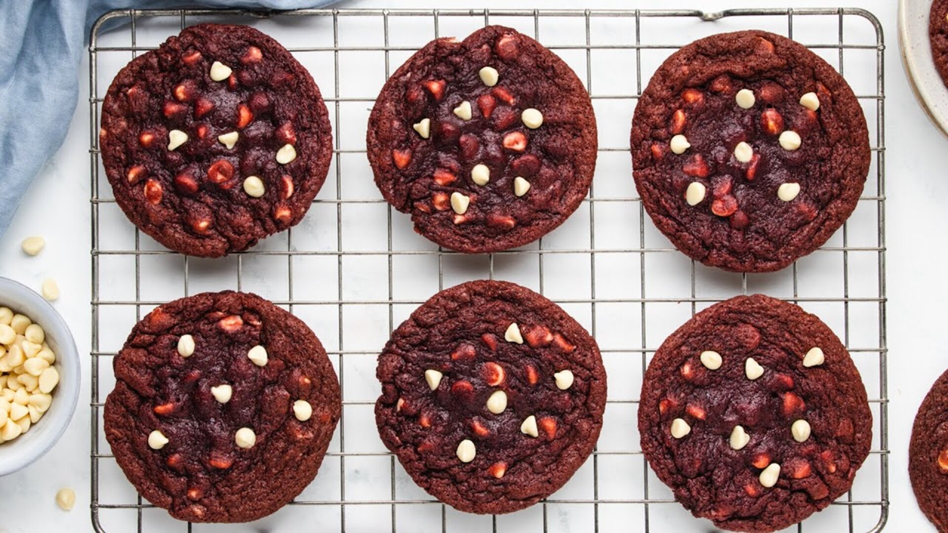 Video thumbnail for Excellent Red Velvet Cookies Recipe
