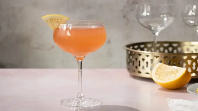 'Video thumbnail for Bright And Floral French Blonde Cocktail Recipe'