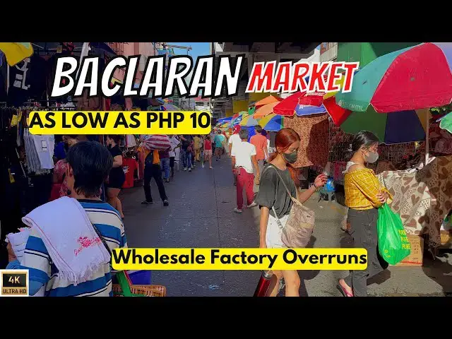 'Video thumbnail for Baclaran Market: From Chaos to Treasure Trove! (Jaw-Dropping Transformations)'