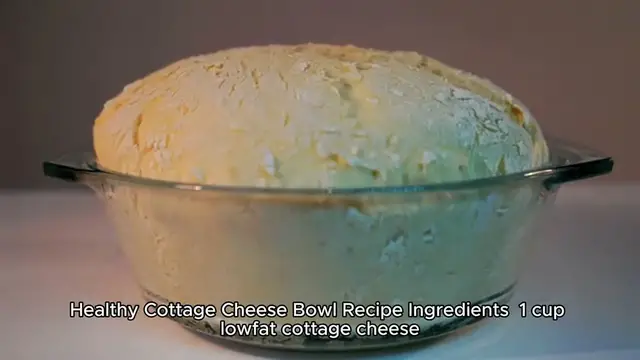 Video thumbnail for Healthy Cottage Cheese Bowl Recipe