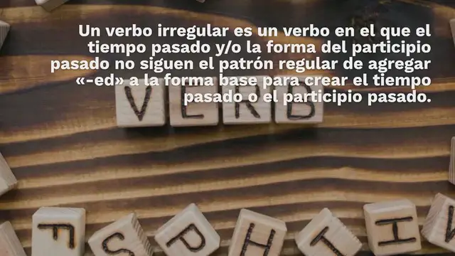 Video thumbnail for Lista de verbos irregulares en inglés
