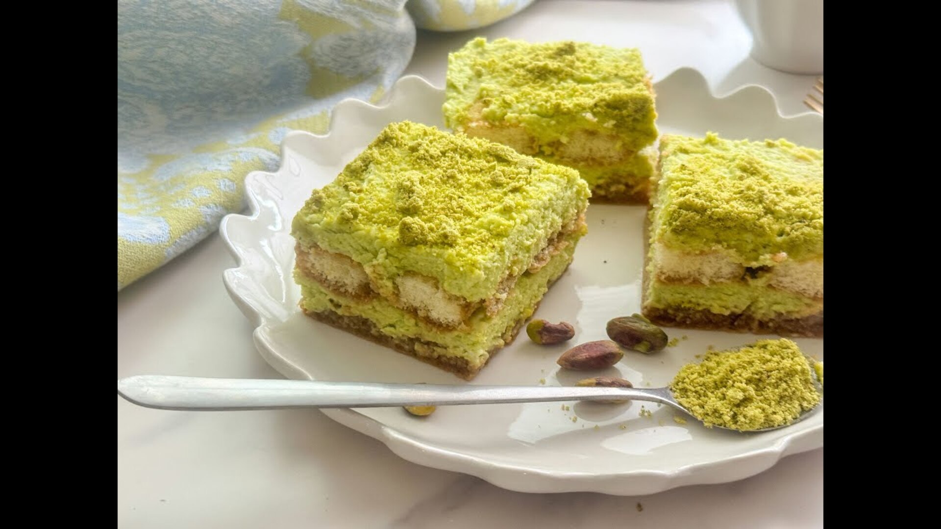 Video thumbnail for Pistachio Tiramisu Is A New Take On A Classic Recipe