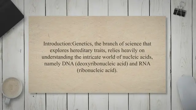 Video thumbnail for Differences between DNA and RNA in genetics