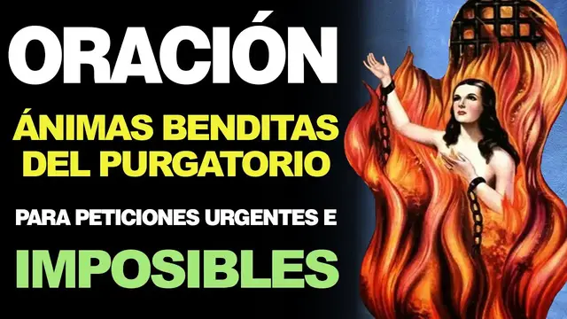 Video thumbnail for 🙏 Oración a las Ánimas Benditas del Purgatorio PARA PETICIONES URGENTES E IMPOSIBLES 🙇‍♂‍