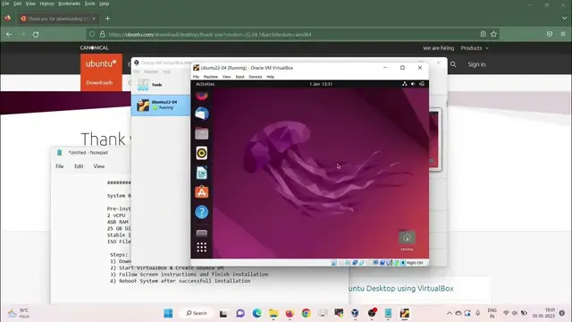 'Video thumbnail for How to Install Ubuntu 22.04 LTS on VirtualBox'