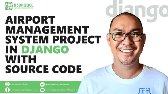 Video thumbnail for Airport Management System Project in Django with Source Code | Free Django Projects with Source Code