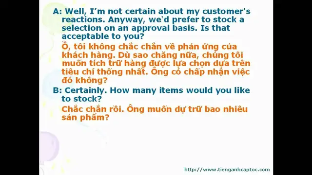 Video thumbnail for English for Business - Unit 13 - Dialogue 002