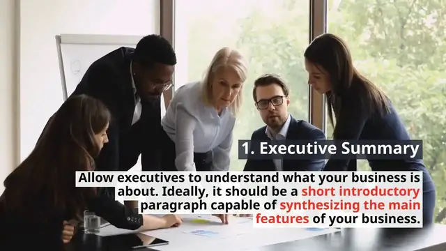 'Video thumbnail for The 5 Sections of a Business Plan in Less Than 1 Minute'