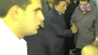 'Video thumbnail for شاهد عادل امام في عزاء خالد صالح - الزعيم عادل امام'