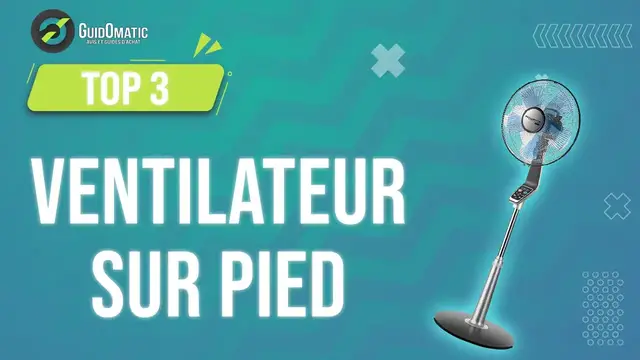 Video thumbnail for ⭐️ MEILLEUR VENTILATEUR SUR PIED (2022) - Comparatif & Guide d'achat