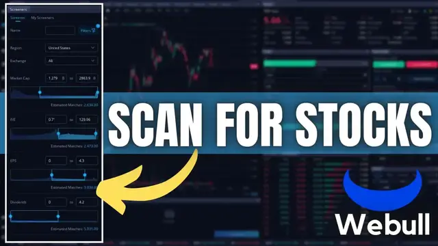 Video thumbnail for How to Create Custom Stock Screener on Webull Desktop