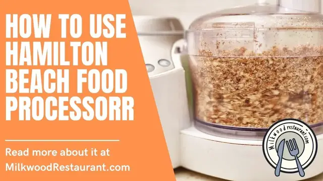 Video thumbnail for How To Use Hamilton Beach Food Processor? 5 Superb Steps To Do It