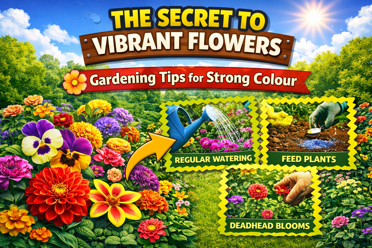 Video thumbnail for The Secret to Vibrant Flowers | Gardening Tips for Strong Colour