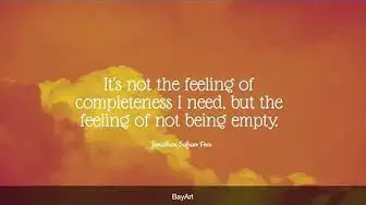 Video thumbnail for 61+ Best Feeling Empty Quotes