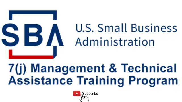 Video thumbnail for SBA 7(j) Program Explained #sba