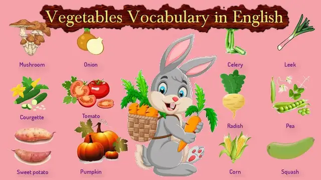 Video thumbnail for Vegetables Name in English with Pictures | Different Types of Vegetables