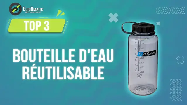 Video thumbnail for ⭐️ TOP 3 : BOUTEILLE D'EAU REUTILISABLE 2023