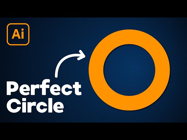 Video thumbnail for How to Make a Circle in Illustrator