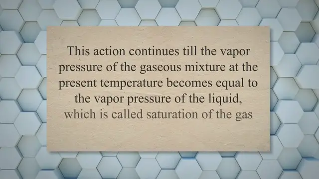 Video thumbnail for Gas Saturation | Types of Saturation in Gas