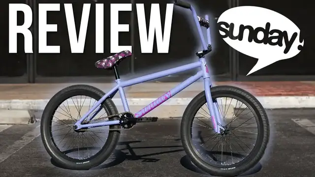 'Video thumbnail for Sunday Street Sweeper Review - Jake Seeley's Signature BMX Bike'