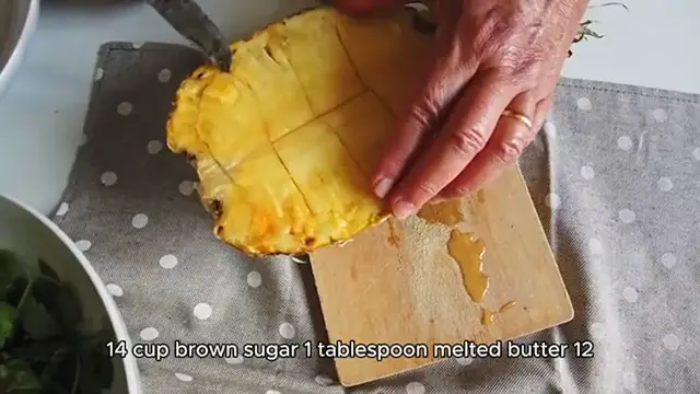 Video thumbnail for Brown Sugar Grilled Pineapple