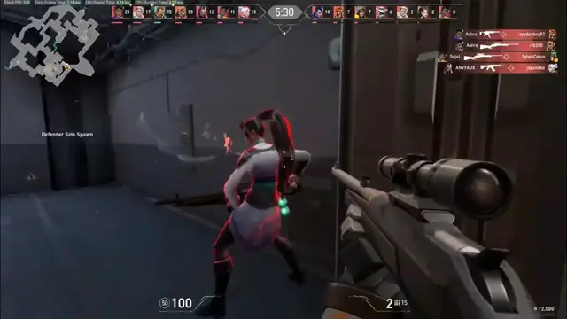 Video thumbnail for Valorant Pro Sniping   Gameplay