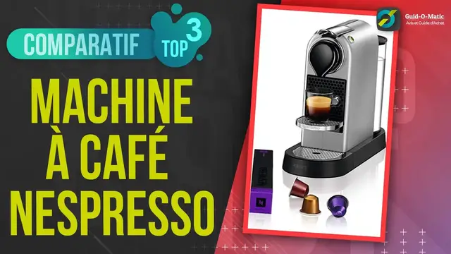 Video thumbnail for ⭐️ MEILLEURE MACHINE À CAFÉ NESPRESSO (2022) - Comparatif & Guide d'achat
