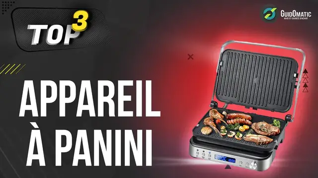 Video thumbnail for ⭐️ MEILLEUR APPAREIL À PANINI (2022) - Comparatif & Guide d'achat