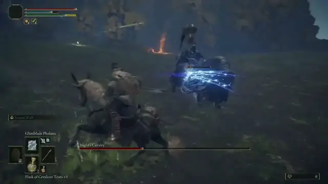 Video thumbnail for Elden Ring Night's Cavalry Boss Fight Castle Morne Rambart - Astrologer Gravity Mage Build