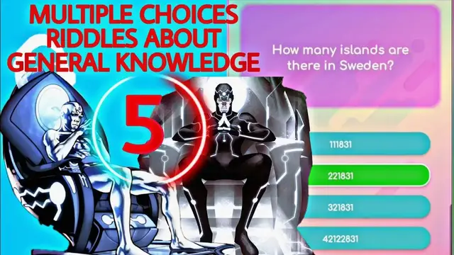 Video thumbnail for Synthesis of Multiple choice Riddles about General knowledge #5 | Vu Giang Channel
