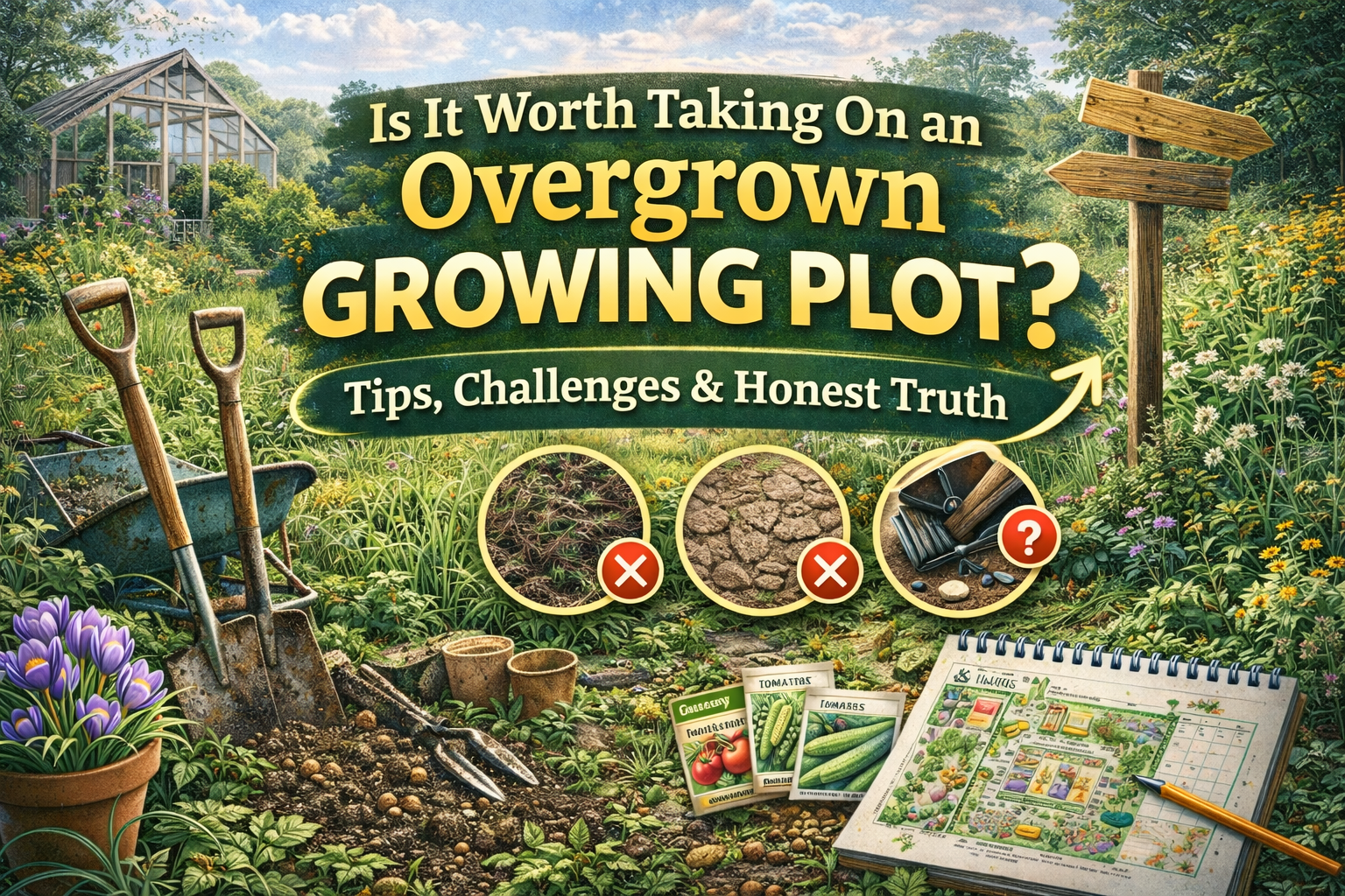 Video thumbnail for Is It Worth Taking On an Overgrown Growing Plot? | Tips, Challenges & Honest Truth