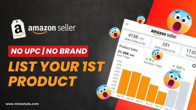 Video thumbnail for Start Selling on Amazon - How to Add Products on Amazon | No UPC | No Brand (GTIN Exemption)
