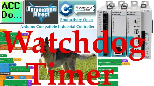 Video thumbnail for Productivity Open P1AM Industrial Arduino Watchdog Timer