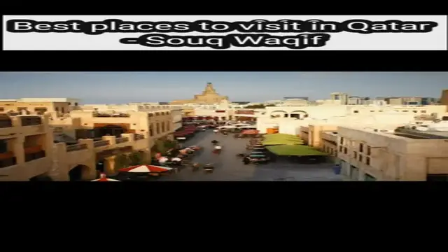 Video thumbnail for Best places to visit in Qatar - Part 1 - Souq Waqif #shorts