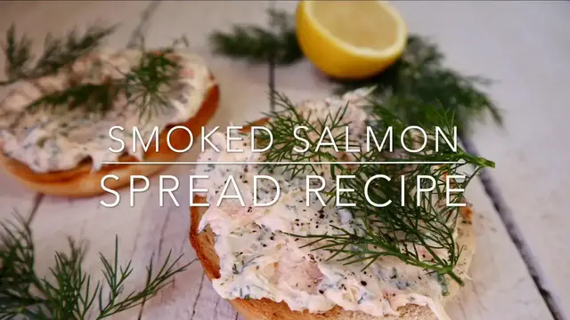 Video thumbnail for Smoked salmon spread recipe